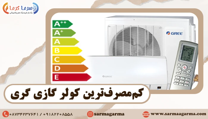 کم مصرف ترین کولر گازی گری | 5 مدل از کم مصرف ترین کولرهای Gree در 2024