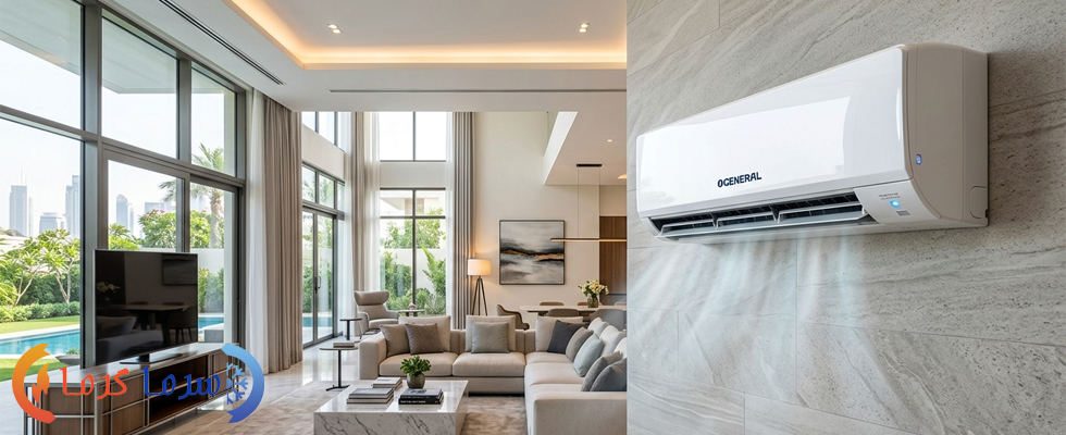مقایسه عملکرد سرمایشی کولرهای گازی OGeneral با Daikin