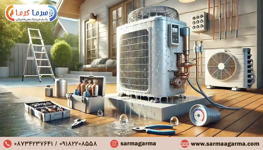 علل رایج تخلیه نشدن آب کولر گازی به‌همراه راهکار