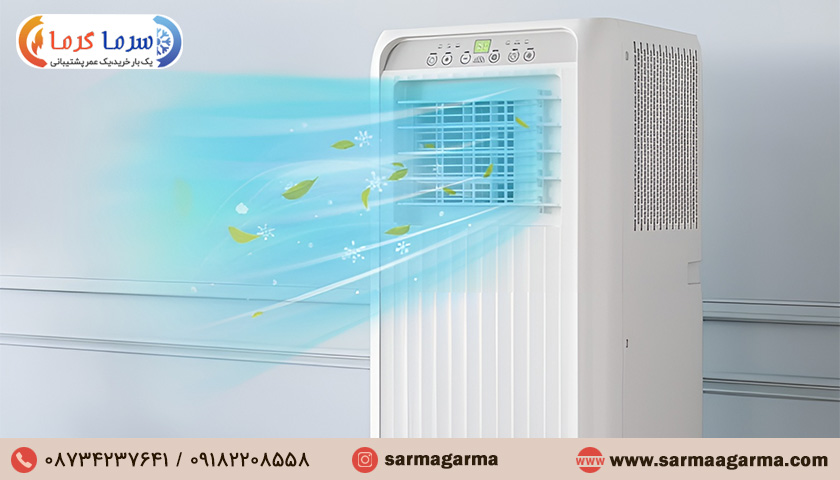 ویژگی های کوچکترین کولر گازی های پرتابل