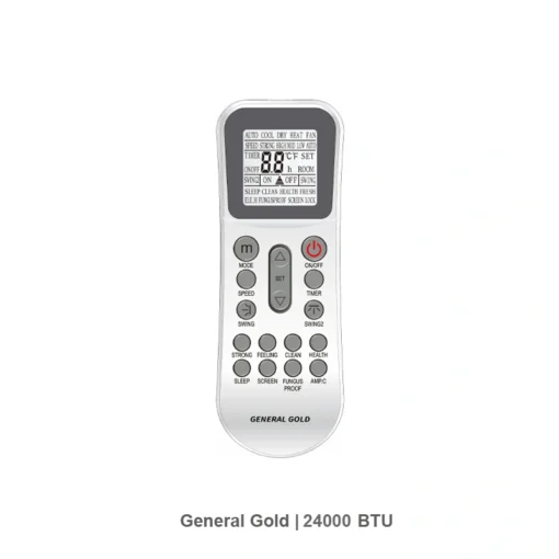 کولر گازی جنرال گلد 24000 اسپارک اینورتر مدل GG-AS24000 SPARK 5 - تصویر 3