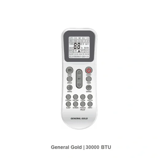 کولر گازی جنرال گلد 30000 اسپارک اینورتر مدل GG-AS30000 SPARK 5 - تصویر 3