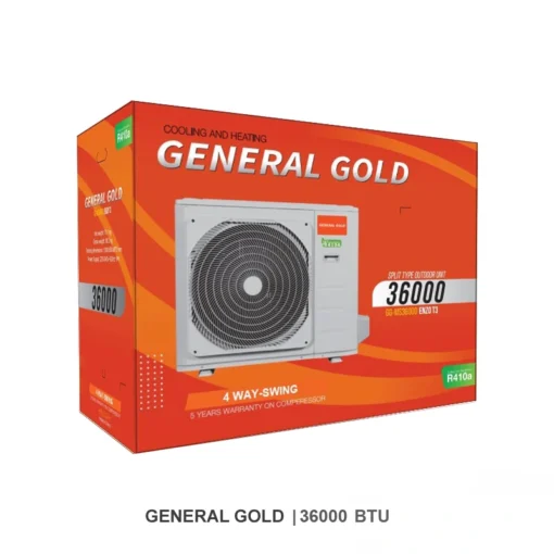 کولر گازی جنرال گلد 36000 انزو مدل GG-MF36000 ENZO - تصویر 4