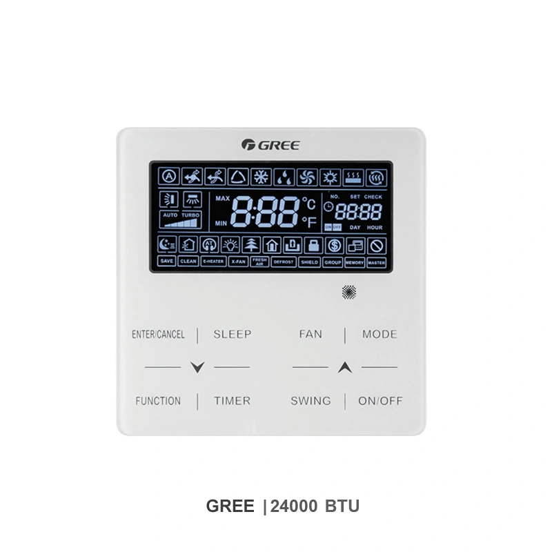 داکت اسپلیت گری ۲۴۰۰۰ اینورتر مدل پلار PULAR کد GUD24PH1/A-S - تصویر 4