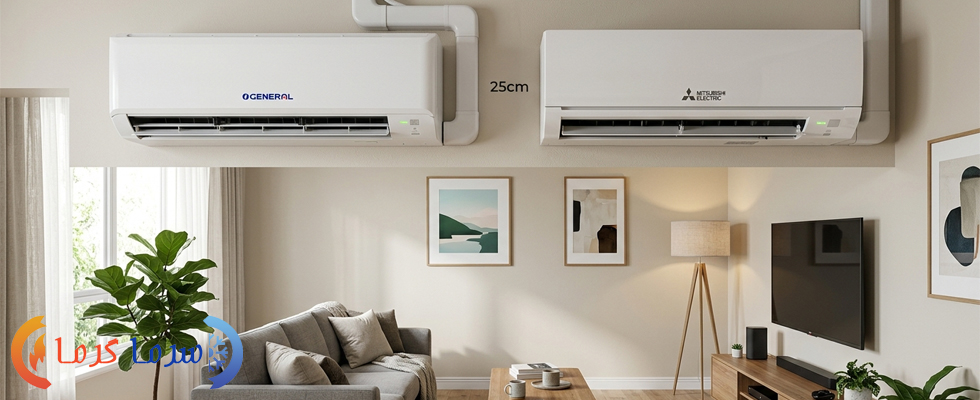 بررسی امکانات هوشمند در کولرهای گازی OGeneral و Mitsubishi Electric