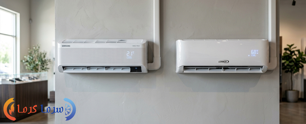 بررسی امکانات هوشمند در کولرهای گازی Samsung و Lennox
