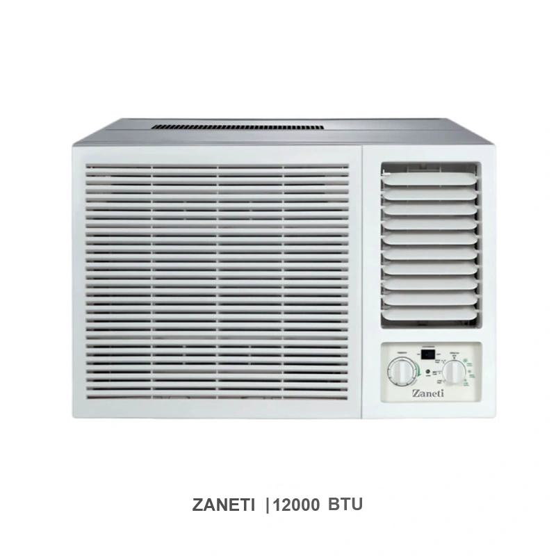 کولر گازی پنجره ای زانتی 18000 دور ثابت T3 سرمایشی مدل ZTRWTF-18CR3AGAWN